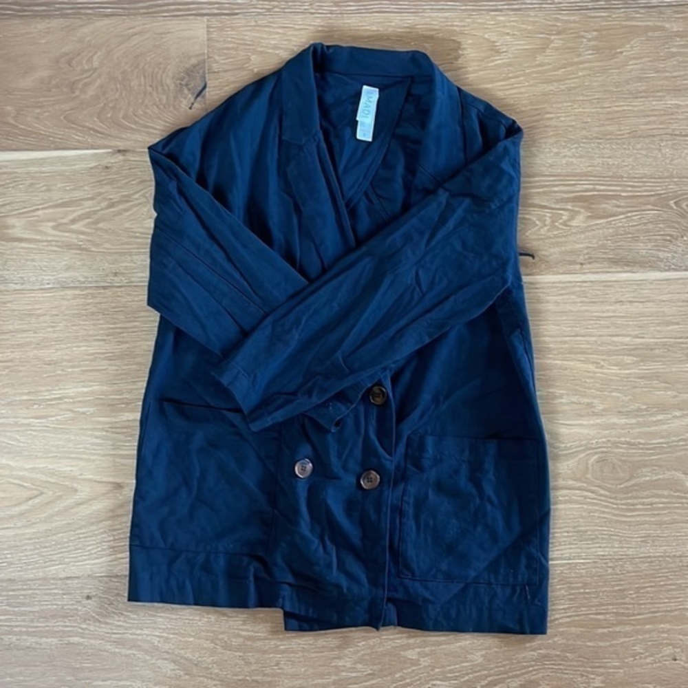 AMADI Linen/Rayon Blazer - Picture 9 of 11